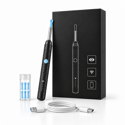 Novixa™ — Nettoyeur d’Oreilles Intelligent avec Caméra HD