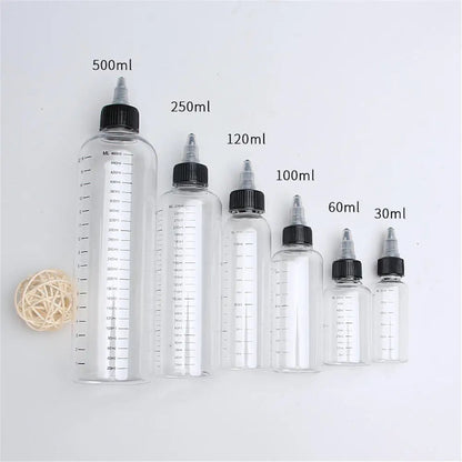 Refillable bottle size range